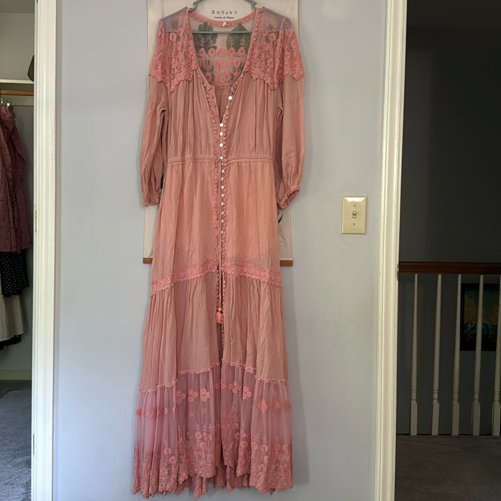 Tulle and Batiste Daisy Rose Maxi Dress - Picture 3 of 7